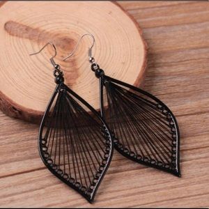 Women Alloy Leaf Stud Dangle Earrings (3/$25 jew)
